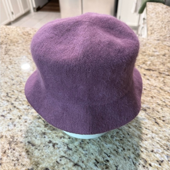 Vintage 1970s Purple Angora Slouchy Bucket Hat - Picture 3 of 9